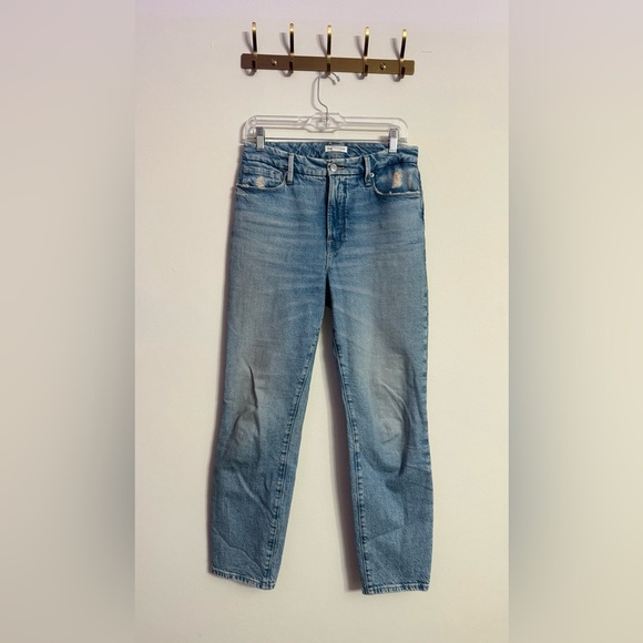 Good American Denim - Good American Classic High-Rise Slim Fit Indigo 357 Women's Jeans Size 6/28
